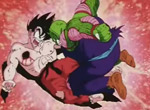 Satan petit coeur Jr contre Son Goku