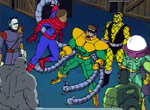 Spidey piégé par les six affreux