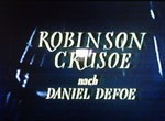 Robinson Crusoë (1981)